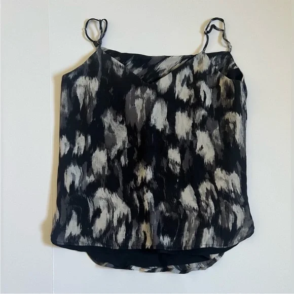 Haute Hippie Women’s Spaghetti Strap 💯 Silk Top Size Medium 🖤 - Picture 2 of 13